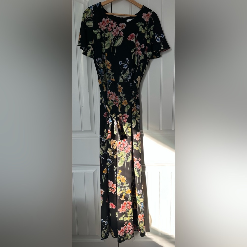 Nicole Miller floral Jumpsuit for Wedding Guest